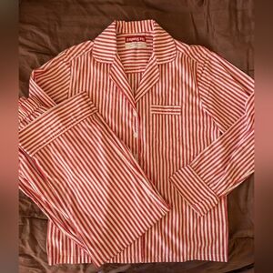 Red Striped Men's Shirt
